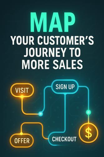 Map Your Customer's Journey to More Sales background